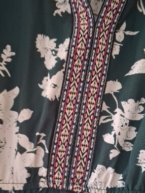 Boho Fall Dress Looks Great With Boots!
